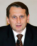 Сергей Нарышкин, Председатель Государственной Думы Федерального Собрания Российской Федерации